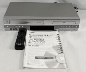 Toshiba VCR & DVD Combo Player Stereo Tested Sd-v393su2.